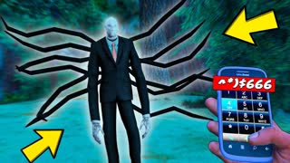 ПОЗВОНИЛ СЛЕНДЕРМЕНУ И ОН ПРИШЁЛ ЗА МНОЙ В GTA 5 МОДЫ! ОБЗОР МОДА В GTA 5! ИГРЫ ВИДЕО MODS