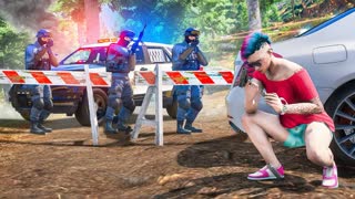 ОКРУЖИЛИ КОПЫ! ПОДСТАВА НА ЗАДАНИИ! ПРИНЯЛИ В ГРУППИРОВКУ В ГТА 5 ОНЛАЙН! (GTA 5 ONLINE)