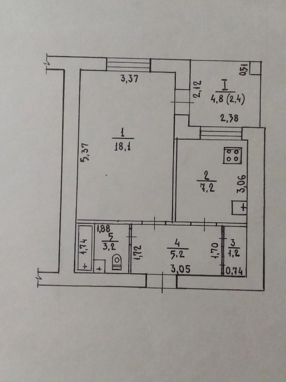 Продам 1-комнатную квартиру под ремонт, 38 кв.м, кухня 7 кв.м . На кв Якира 3/15 этаж . В пешей доступности супермаркет, институт Даля и вся необходимая инфраструктура. Цена 3 300 000. Тел: +7(959) 569-16-10 (telegram) Софья...